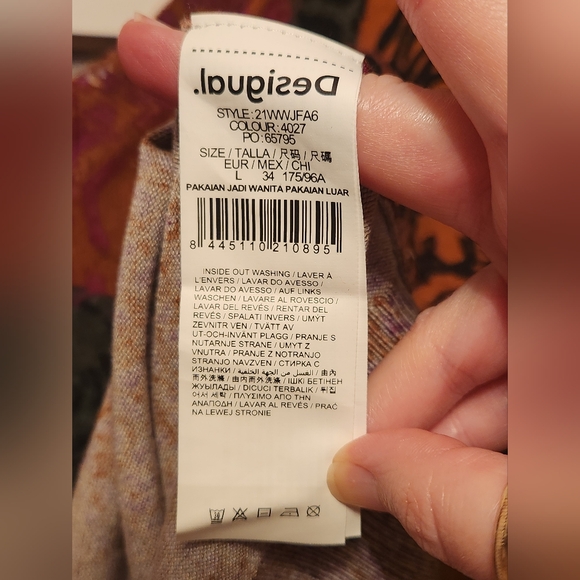 Desigual Long Sleeve Top - Picture 7 of 9